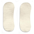 Hapad, Inc Grip Heel Wool/Felt White Size One Size Fits All 1/Pr - HG