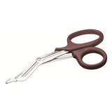 American Diagnostic Corp. Shears EMT Utility Medicut 7-1/4" Ofst/Blnt/Sfty Tp Serr/Rzr Angled SS/PP Each - 320BD
