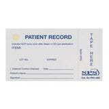 SPS Medical Card Patient Record For Patient Record 250/Pk - PRC-250