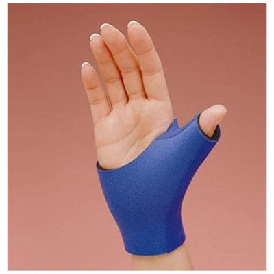 Patterson Med(Sammons Preston) Support Rolyan Thumb Neoprene Blue Size Small Left Each - A95253