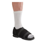 Ossur America Shoe Post-Op Soft Top Cotton/Polyester Black Women 5-6 Size Small Each - Royce Medical - 18003