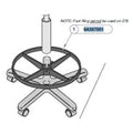 Midmark Corporation Foot Ring Accessory For Ritter Classic Series Stool Field Installed Chrome Each - 9A367001