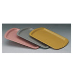Medegen Medical Products, LLC Tray Service 28oz Plastic Rectangle 9x6" Gray 200/Ca - H241-11