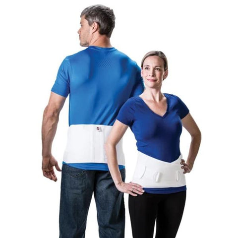 Core Products Belt Support CorFit Lumbar Sacral Elastic White Size 3X-Large Each - LSB-7000-3XL