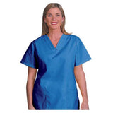 Fashion Seal Shirt Scrub Fashion Poplin Womens X-Large Blueberry Each - 7281-XL