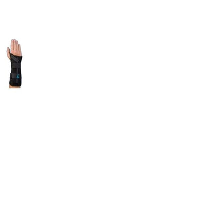 Medical Specialties Brace Lacer Wrist Black Left Each - 223500