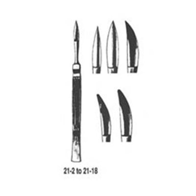 Miltex Knife Nasal Joseph 6" Double Edge Stainless Steel Each - Integra Miltex - 21-4