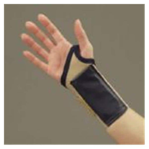 Deroyal Industries Inc Support ProFlex Flexion Adult Wrist Elastic Beige/Black Size Medium Left Each - 9400ML