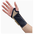 Deroyal Industries Inc Support ProFlex Flexion Adult Wrist Elastic Beige/Black Size Large Left Each - 9400LL