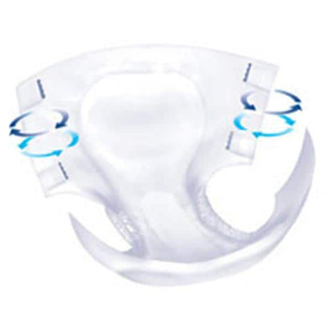 Attends Healthcare Products Brief Attends Value Tier Adult Unisex Medium 32-44" Heavy White 96/Ca - BRBC20