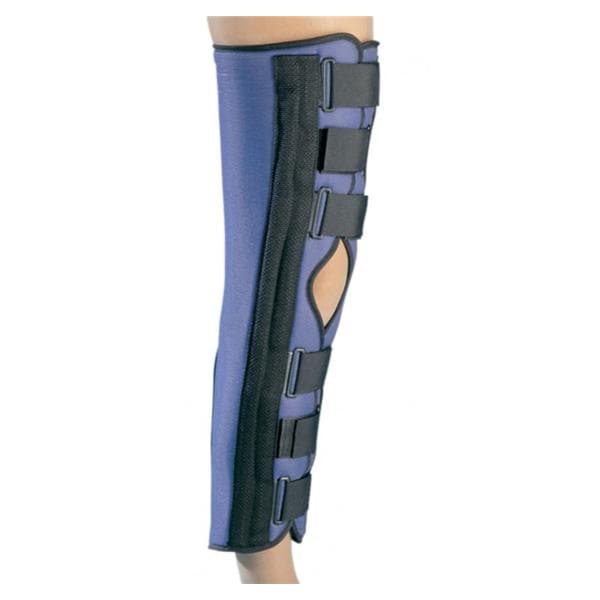 DJO, Inc Splint Immobilizer Procare Super Adult Knee Fm Blu Sz 24" 2X-Large Universal Each - 79-80039