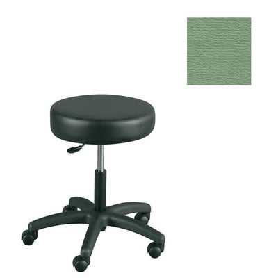 Winco Mfg, LLC Stool Task Moss Green 2" Casters Backless 5 Leg Each - 4300-04
