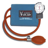 W A Baum Co Inc Sphygmomanometer Aneroid Calibrated V-Lok 46-66 Adlt Thigh Dl Dspl Md Blu Each - 1054NL