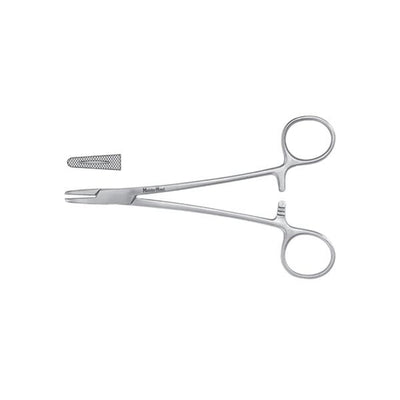 Miltex Holder Needle Mayo-Hegar Meister-Hand 7" Serrated Jaw Tungsten Carbide Each - Integra Miltex - MH8-46TC