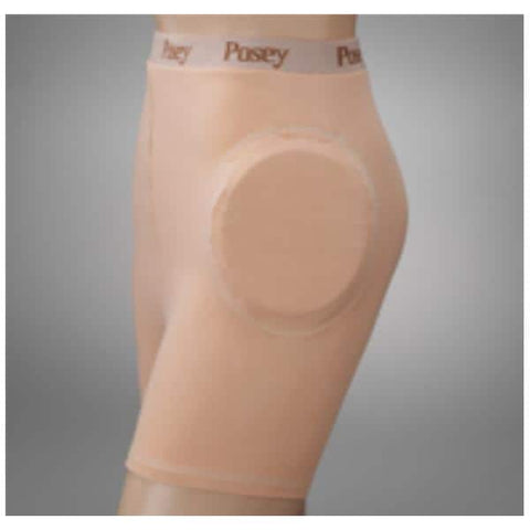 J.T. Posey Company Brief Underwear Hipster Standard 95% Cotton/5% Spandex 28-30 Beige Sz Sm Each - 6016S