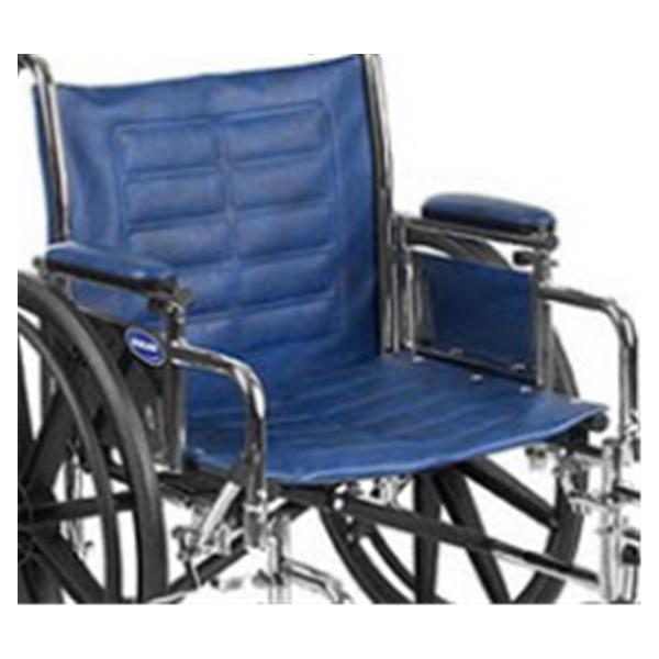 Invacare Upholstery Seat For Tracer IV Wheelchair Vinyl 24x18" Midnight Blue Each - 8881091729
