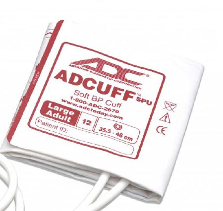 ADC American Diagnostic Corp Adcuff Blood Pressure Cuff Adult Arm Large 35.5-46 cm Nylon