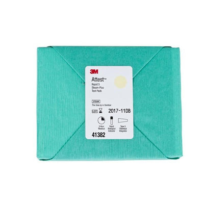 3M Medical Products Indicator Biological Attest Rapid 5 Test Pack For Ld Mntr / Strlz 64/Ca - 41382