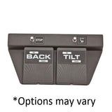 MTI Control Foot Black For 526 Chair Each - FC2-NS0PRS-BT