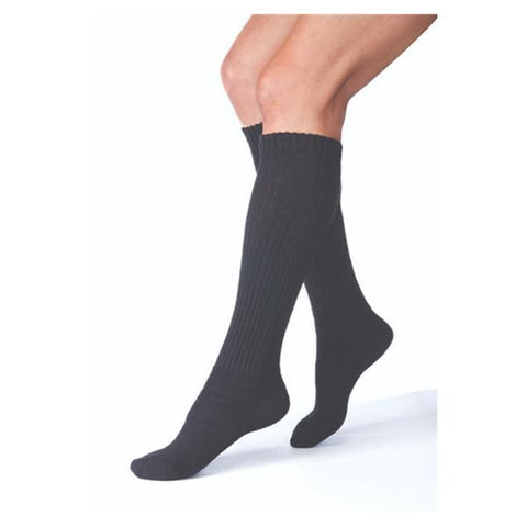BSN Medical, Inc Socks Compression Diabetic Jobst Sensifoot Knee High Closed Toe XS Unsx Blk 1/Pr - 110865
