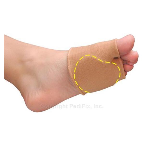 Pedifix, Inc Strap Visco-Gel Metatarsal Gel Beige Size Small/Medium Right Each - 1225