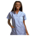 Fashion Seal Shirt Scrub Fashion Poplin Unisex X-Large Ceil Blue Each - 78762-XL