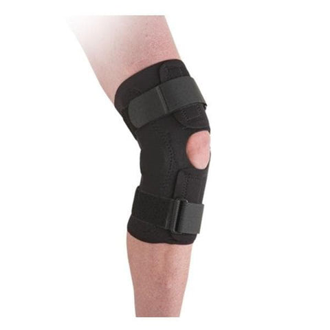 Ossur America Support Wraparound Knee 1/8" Neoprene Black Size Medium Each - Royce Medical - 212005