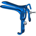 Sklar Instruments Speculum Vaginal Graves 4-3/4x1-1/2" Extra Large Blue Stainless Steel/Coated Each - 91-5028