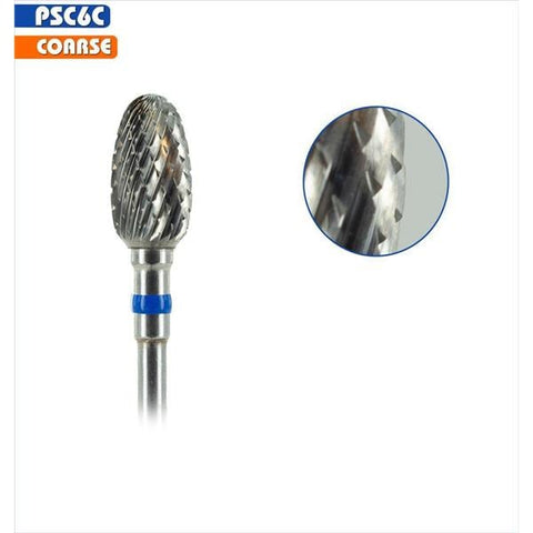 Medicool Bur 3/32" Coarse Pear Swiss Carbide Each - PSC6C