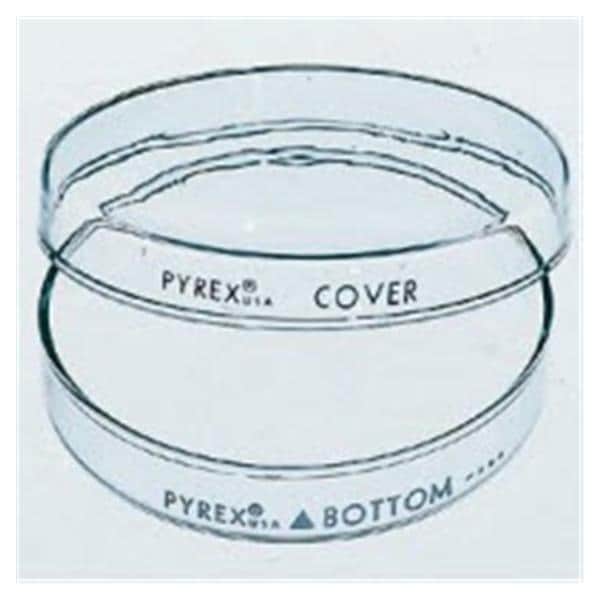 Corning Glass Works Pyrex Petri Dish 100x20mm 12/Pk - 08747D