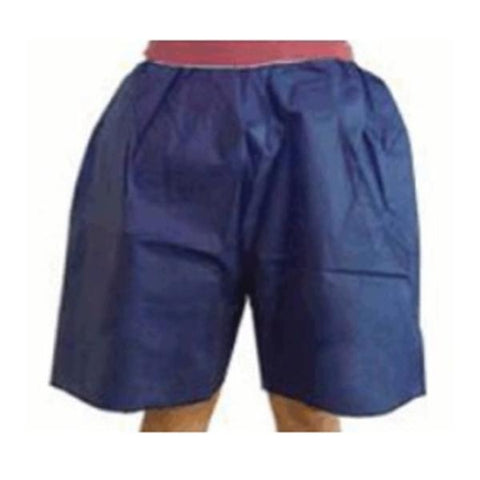 Dukal Corporation Shorts Exam Spunbonded Polypropylene Dark Blue Unisize 50/Ca - 360