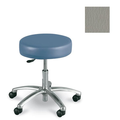 Winco Mfg, LLC Stool Task Gray 2" Casters Backless 5 Leg Each - 4400-07