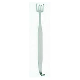 Hermann Medizentechnik Retractor Rake Freeman 7" 22mm 4 Prong Stainless Steel Each - BR18-25222