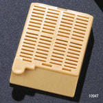 Globe Scientific Cassette, Tissue Embedding with Attached Lid, 35° Writing Area