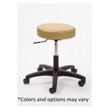 Brandt Industries Inc Stool Exam Econobuoy Black 2" Casters Backless 5 Leg Each - 13421BLACK