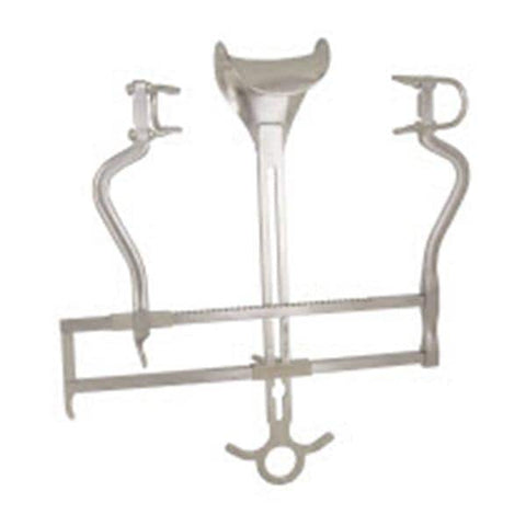 Miltex Retractor Balfour 7" 7" Spread Ratchet Bar Stainless Steel Each - Integra Miltex - 11-432