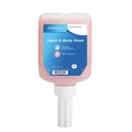 DebMed Wash Hand & Body Kindest Kare 1 Liter Floral 12/Ca - 111787