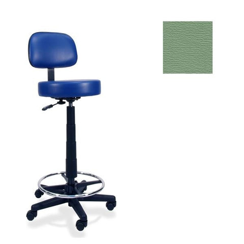 Winco Mfg, LLC Chair Task Moss Green 2" Casters Adjustable Backrest 5 Leg Each - 4380-04
