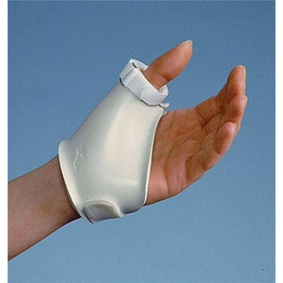 Roylan div of Patterson Med Splint Spica Rolyan Light Wrist/Thumb Polyform White Size Medium Left Each - A90715