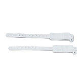 Graham Wristband Identification Vinyl White Adult 500/Bx - Field/Everest &Jennings - 1503