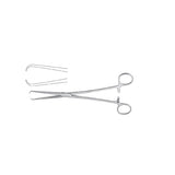 Miltex Forcep Tenaculum Schroeder Meister-Hand 10" Round Jaw Straight SS Each - Integra Miltex - MH30-966