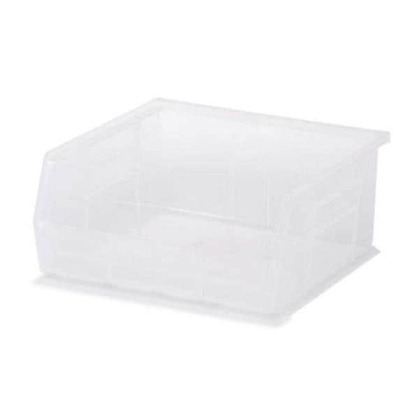 Marketlab Organizer Bin Polypropylene Semi-Clear 11x10-7/8x5" Each - 6004-SC