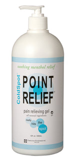 Point Relief ColdSpot Lotion - Gel Pump- 32 oz