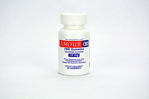 AmourCBD 10 mg Gummies (20 ct) - FE-11-0794