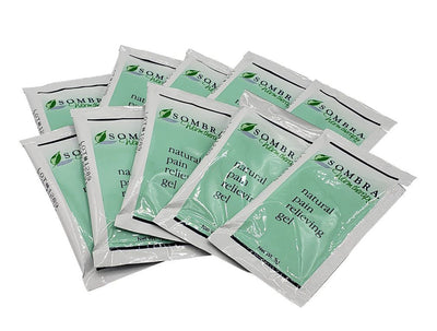 Sombra, Warm Therapy Pain Relieving Gel, 5g Packet(100 per box)