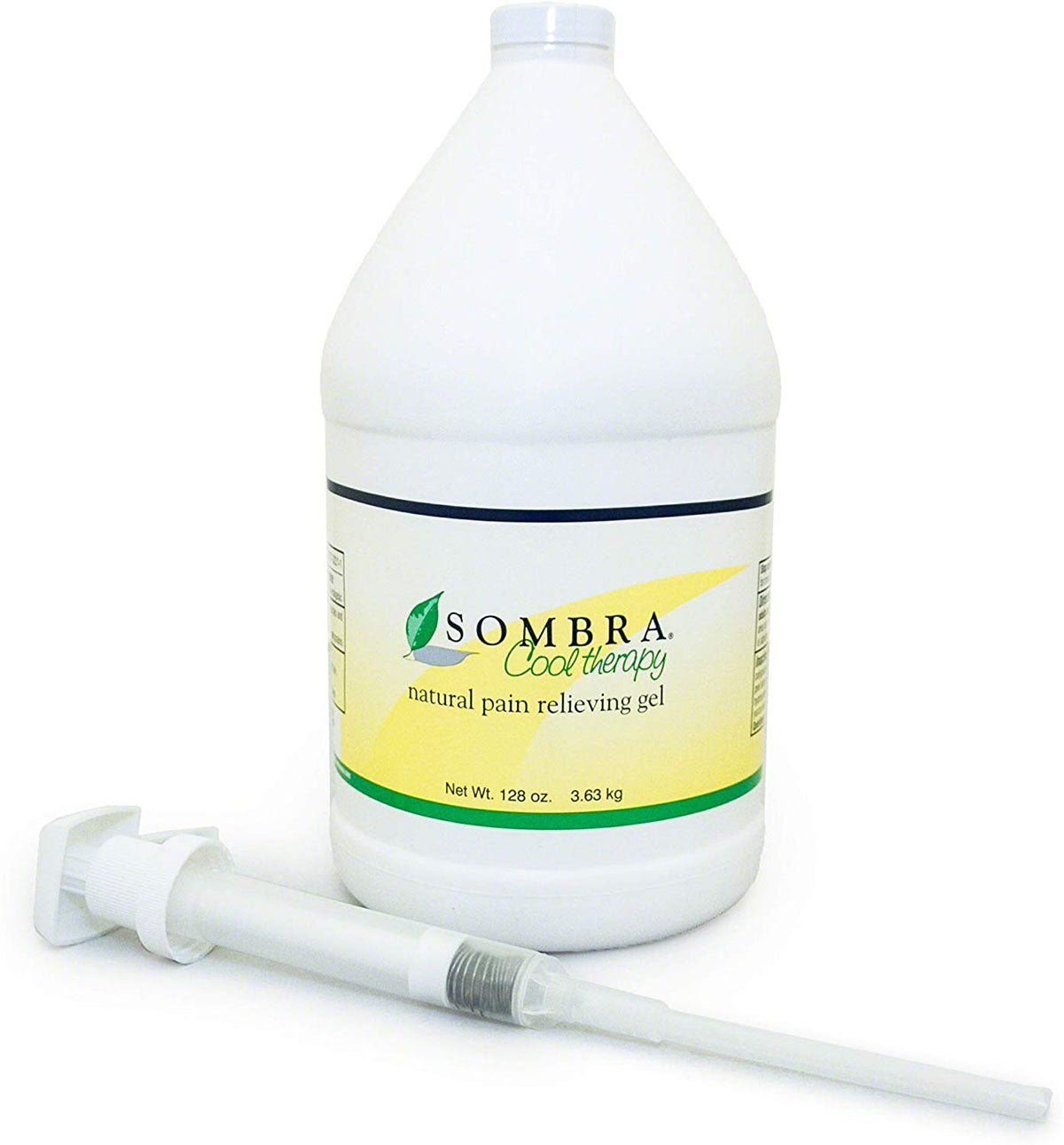 Sombra, Cool Therapy Pain Relieving Gel, 1 Gallon with Pump