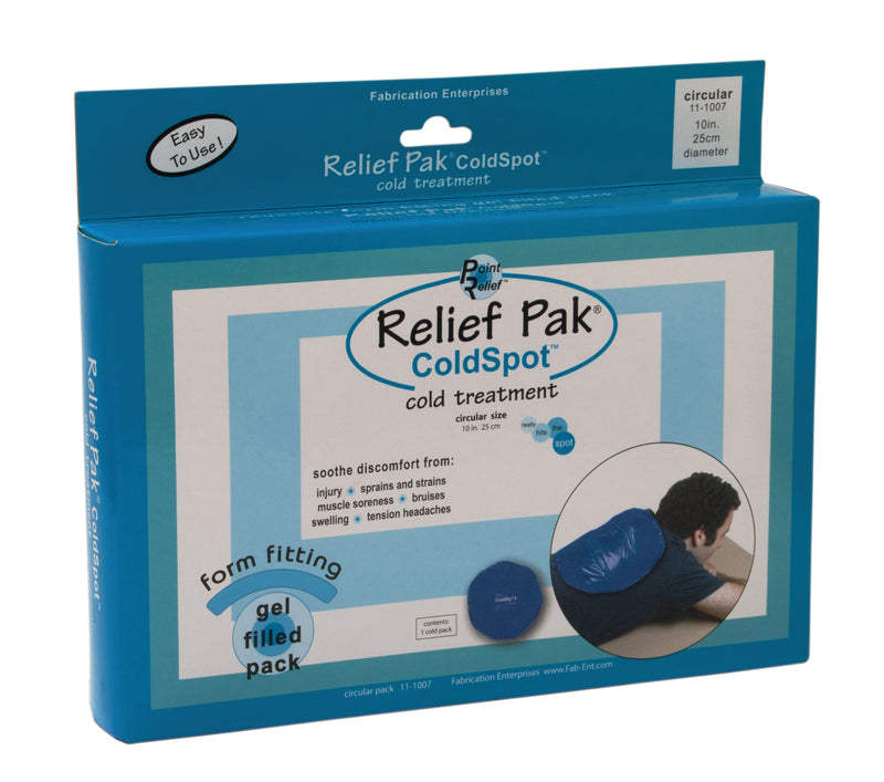 Relief Pak ColdSpot Blue Vinyl Pack - circular - 10" diameter - FE-11-1007