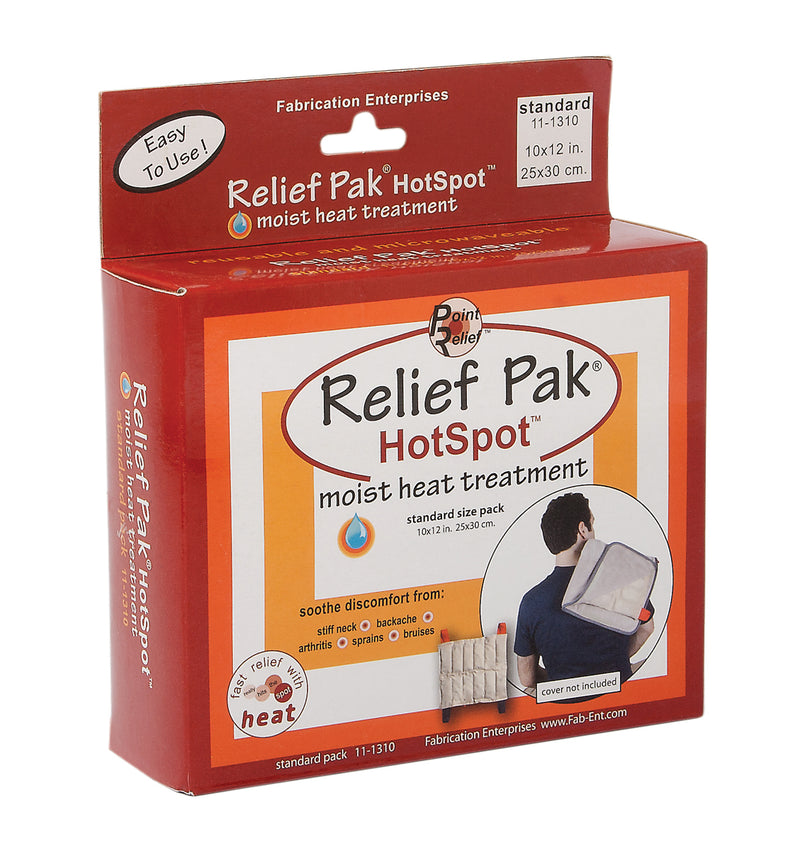 Relief Pak HotSpot Moist Heat Pack - standard size - 10" x 12" - FE-11-1310