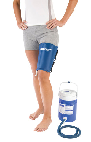 AirCast CryoCuff - XL thigh with gravity feed cooler 