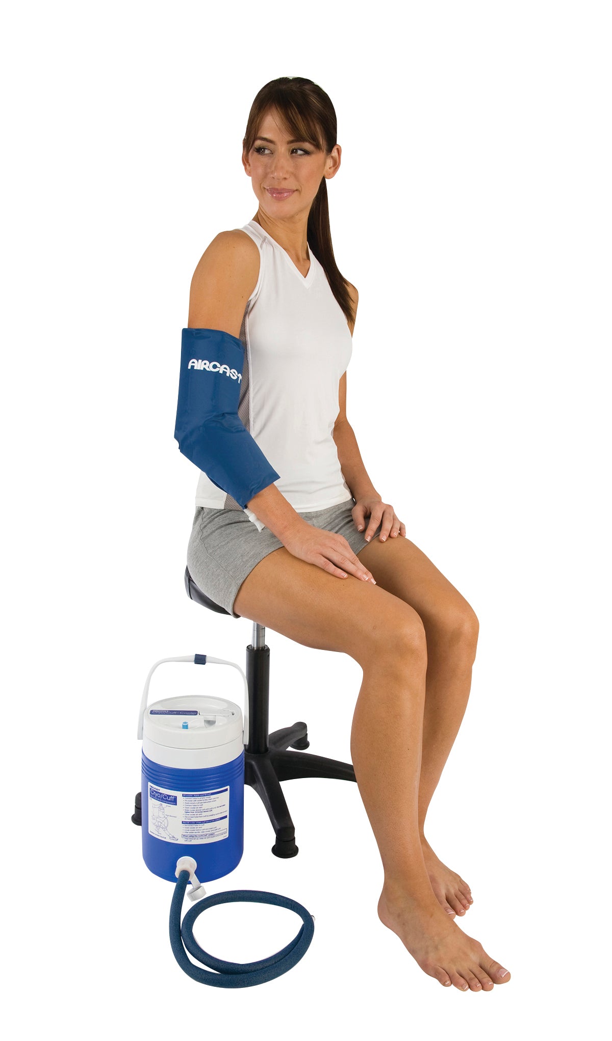 AirCast CryoCuff - elbow with gravity feed cooler 